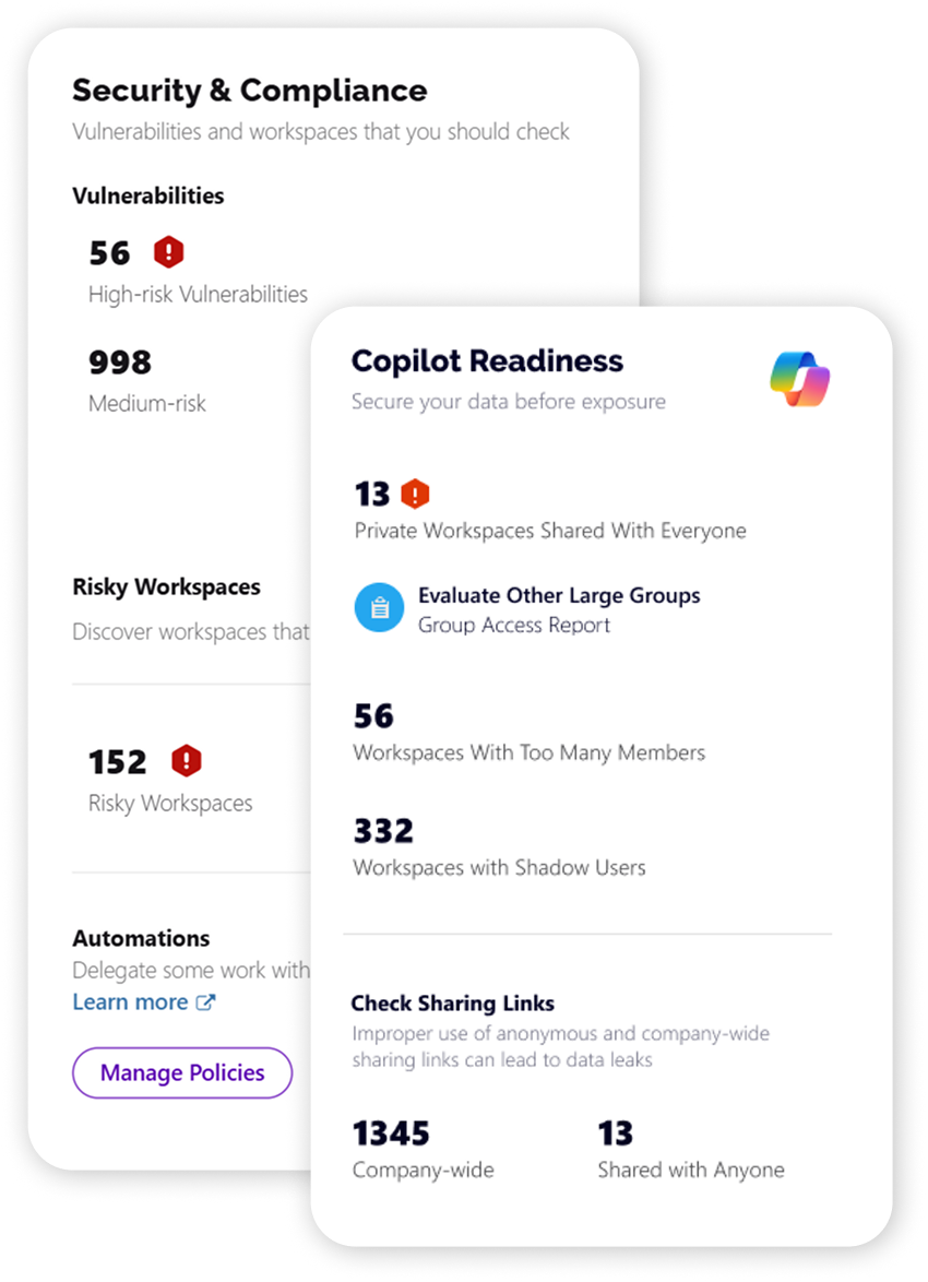 Copilot + secuirty and compliance