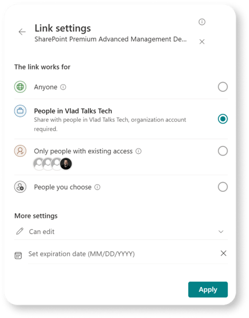 m365-sharing-link-settings