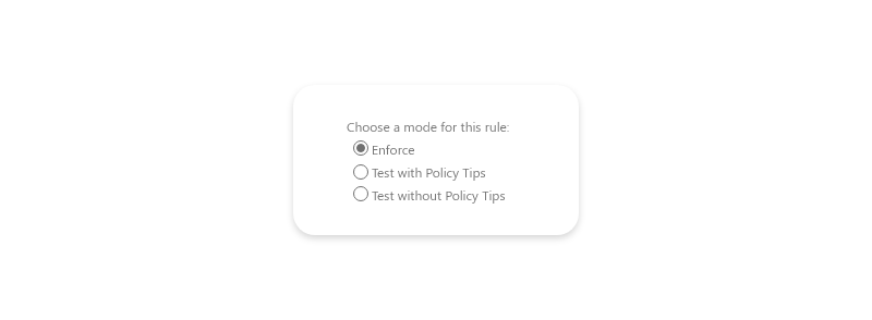 Enforce to make the changes live