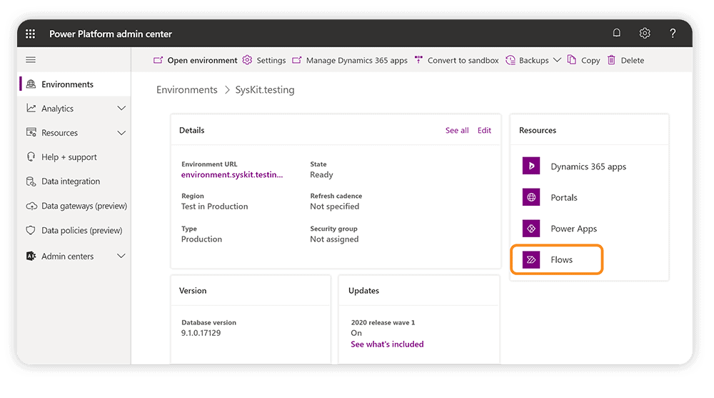 Power automate apps example