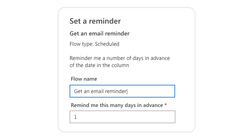 How to create a rule in Microsoft Lists