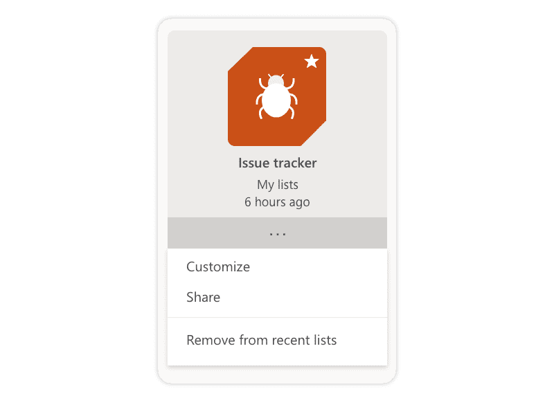 How to share Microsoft Lists