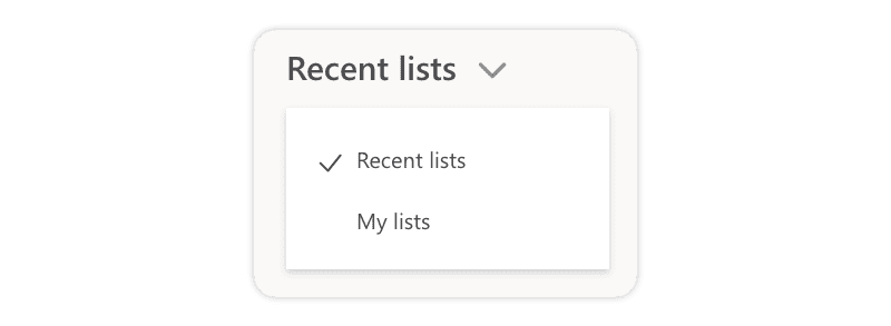 How to find a list in Microsoft Lists