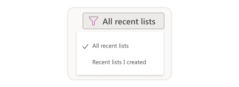 How to find a list in Microsoft Lists