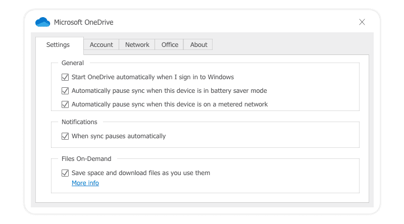 Use Files On-Demand SharePoint Microsoft OneDrive