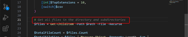 GitHub Copilot Comment Code