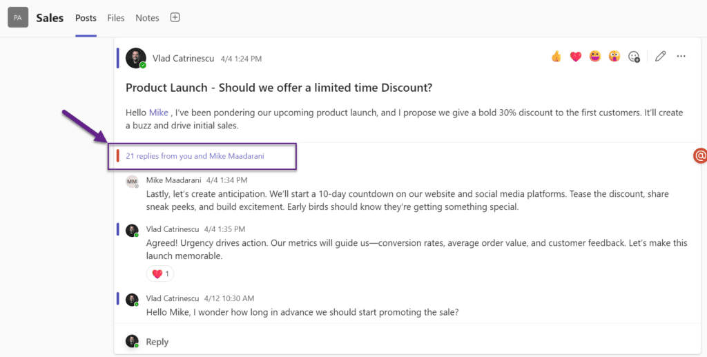 Microsoft Teams Copilot in Teams Channels