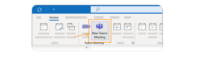 New Teams meeting