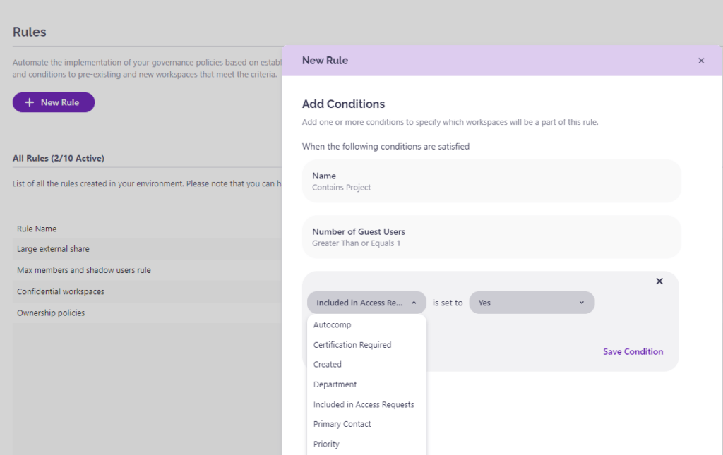 Automated governance - Rules Engine - Syskit Point