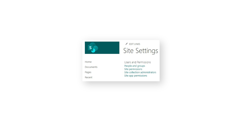 SharePoint site settings