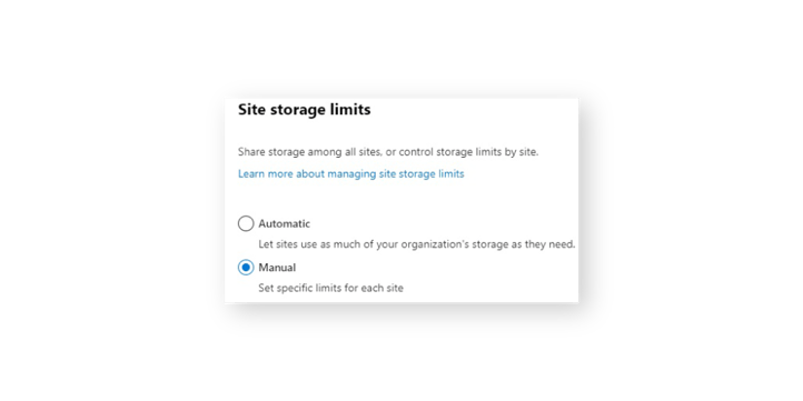 SharePoint-site-storage-limits-manual