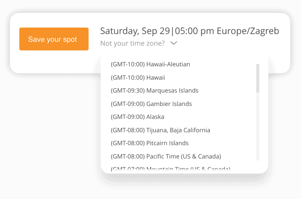 Syskit timezone