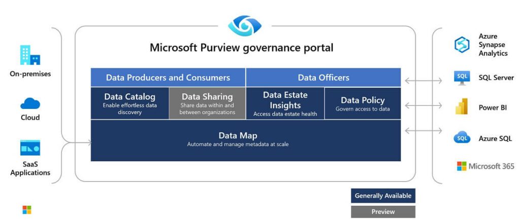 Microsoft Purview data governance portal
