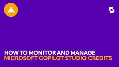 How to monitor and manage Microsoft Copilot Studio credits