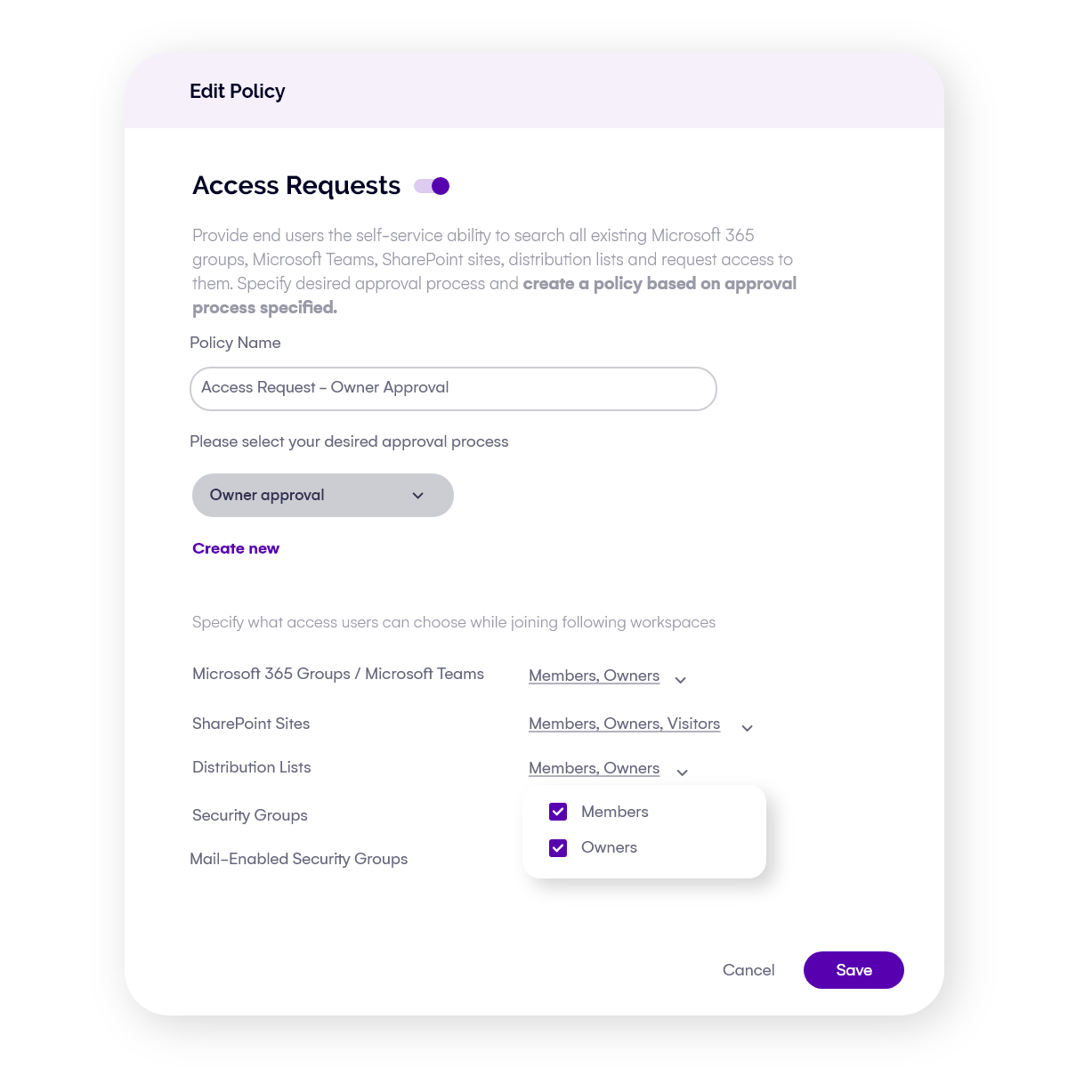 Streamline your workspace access requests