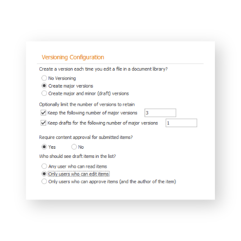 Governance rules and queries 