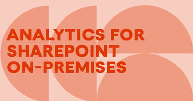 Analytics for SharePoint on-premises