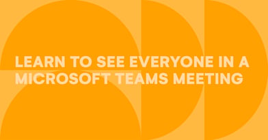 Why can’t I see all participants in Teams?