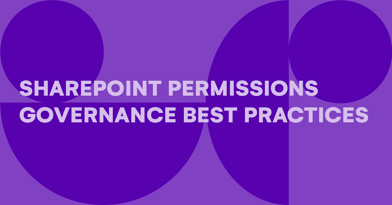 SharePoint permissions governance