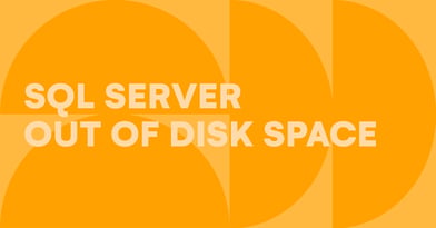 SharePoint Admin problem #1: The SQL Server is out of disk space