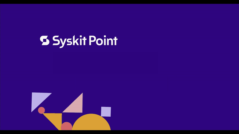 Syskit Point - Dark Mode