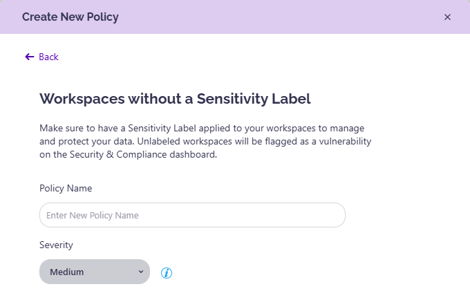 Syskit Point - Workspaces without a Sensitivity Label