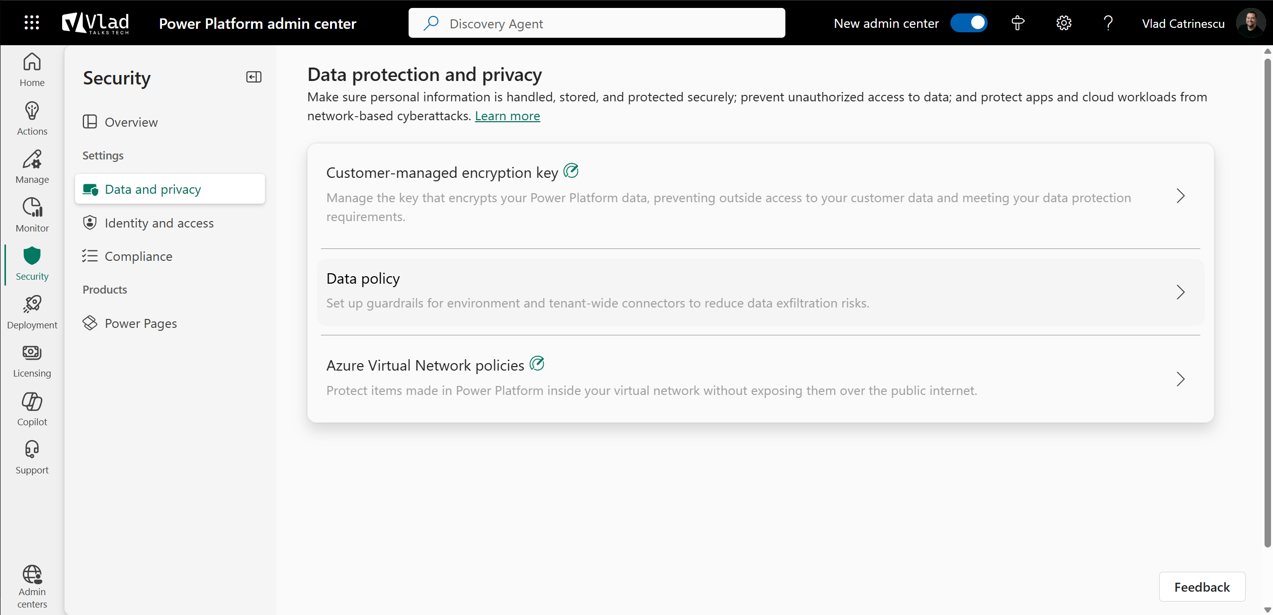 How to set up a Power Platform DLP policy