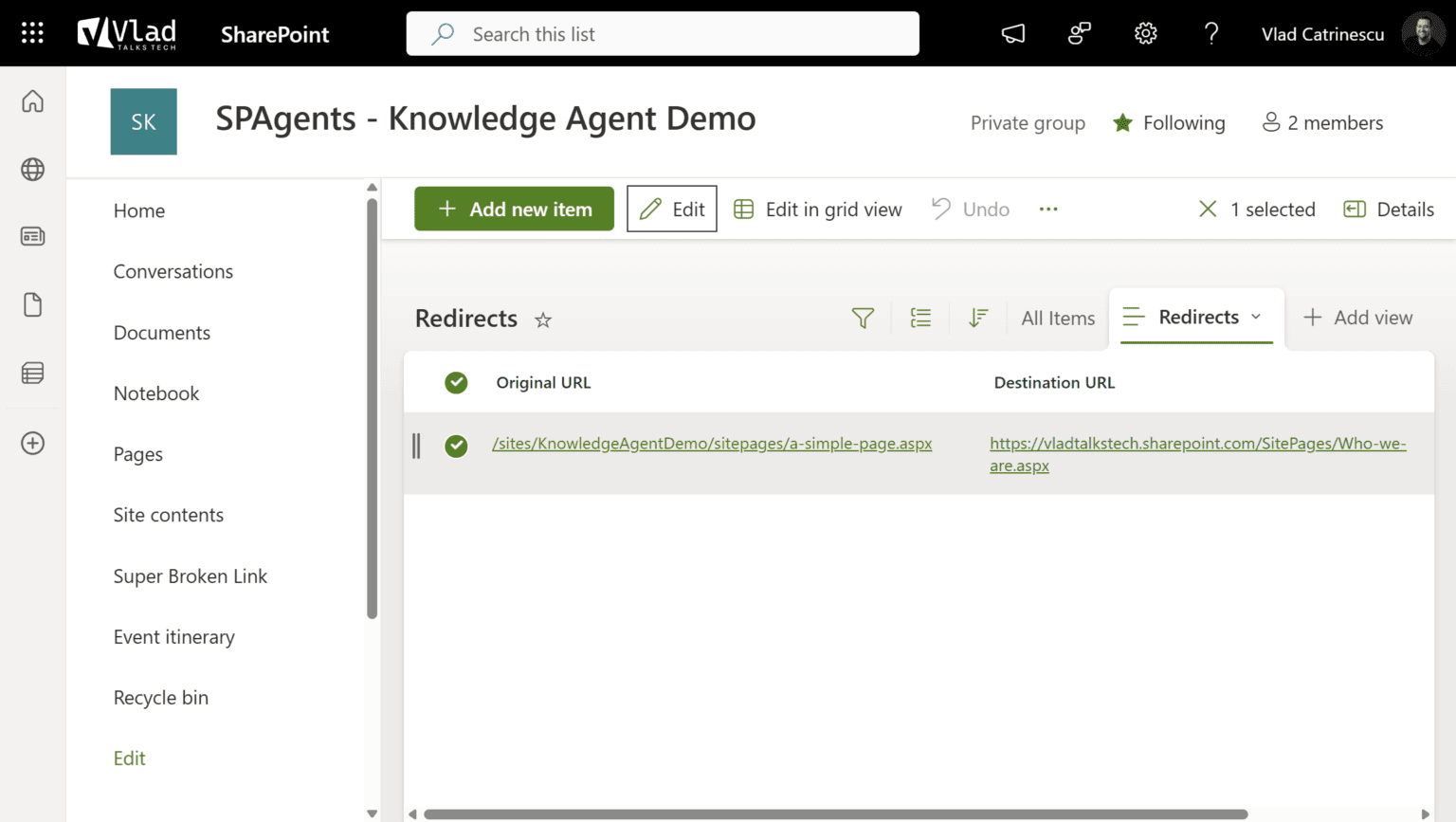 Knowledge Agent in SharePoint: What admins need to know