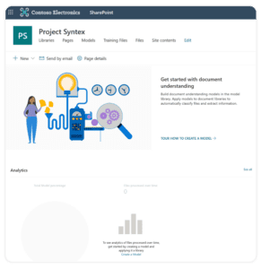 Introduction to Microsoft SharePoint Syntex