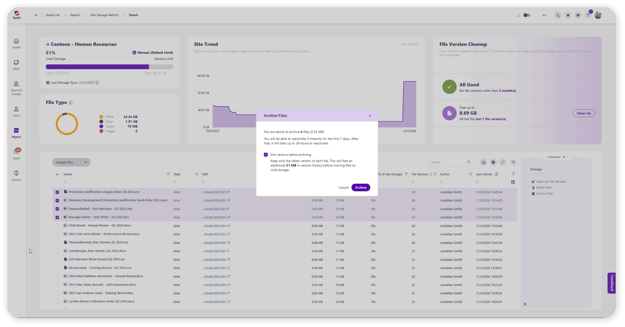 Microsoft 365 file-level archive: In-depth guide