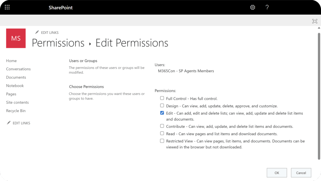 SharePoint permission inheritance explained