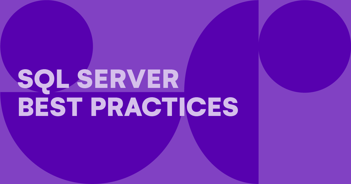 SharePoint Best Practices – SQL Server Configuration
