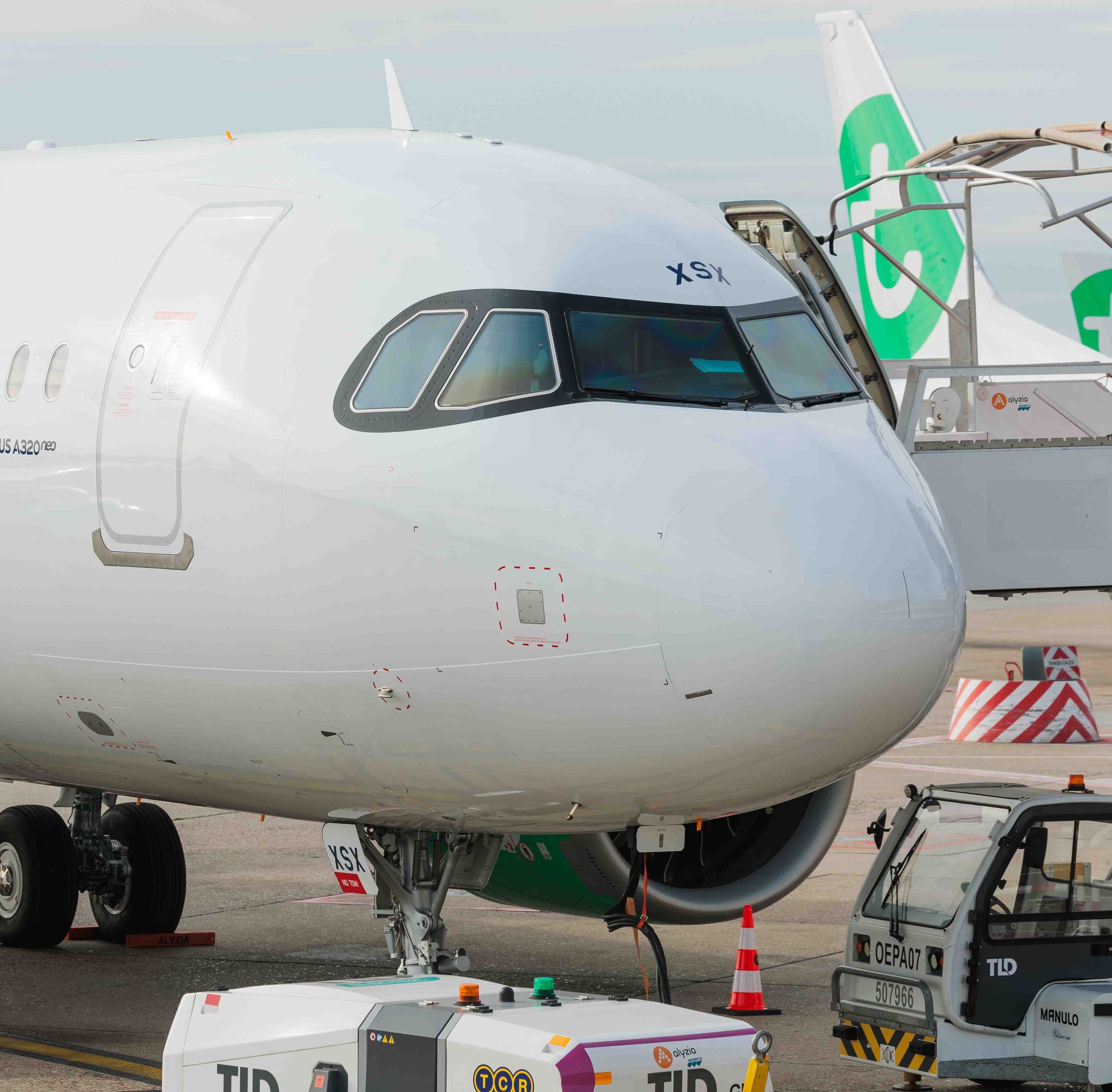 Transavia plane