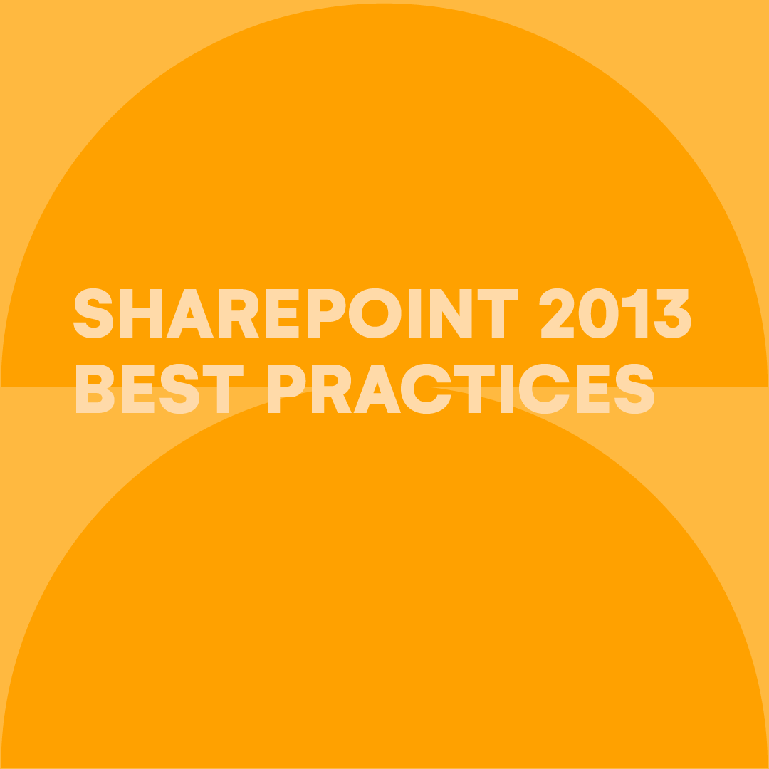 sharepoint-2013-best-practices