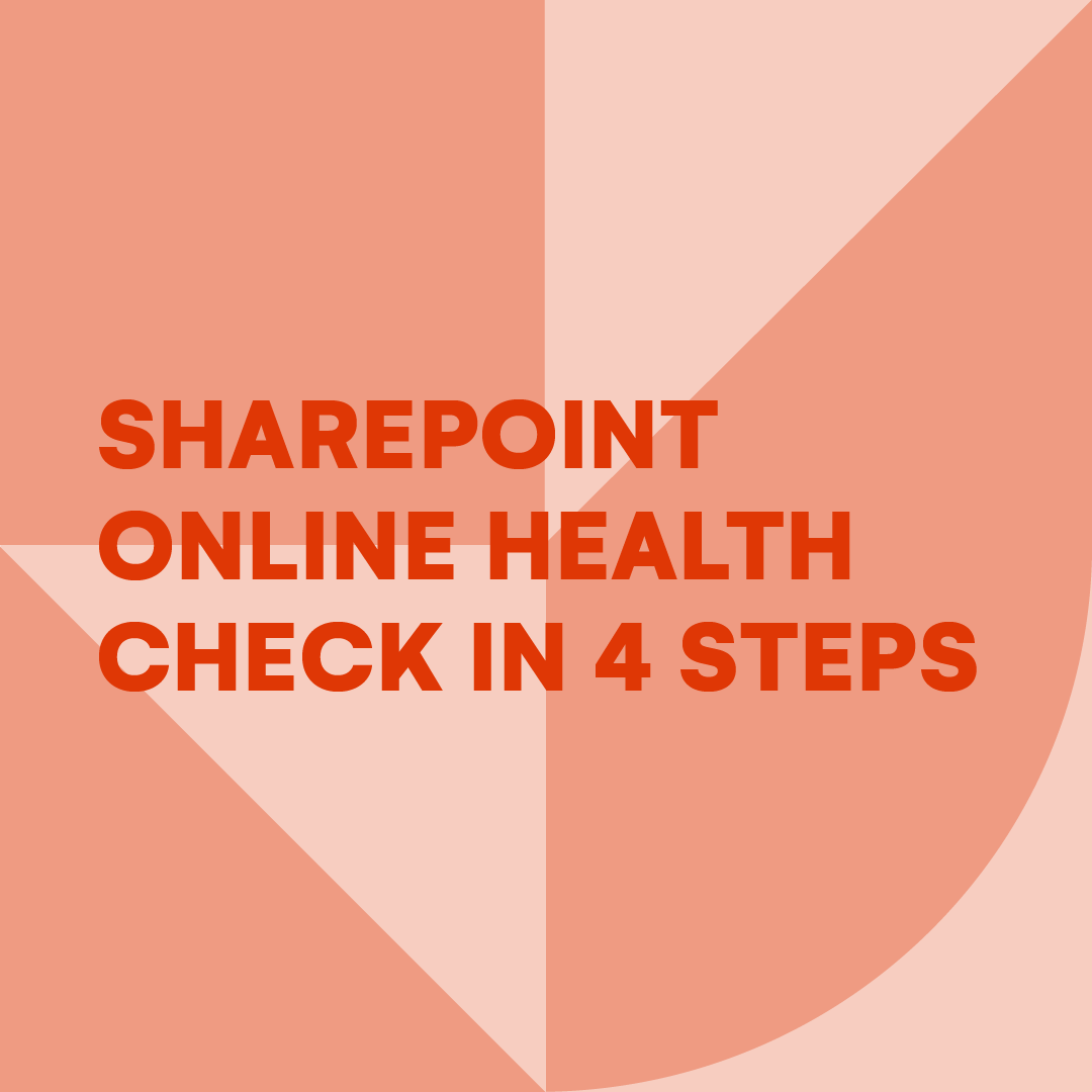 sharepoint-online-health-check-in-4-steps