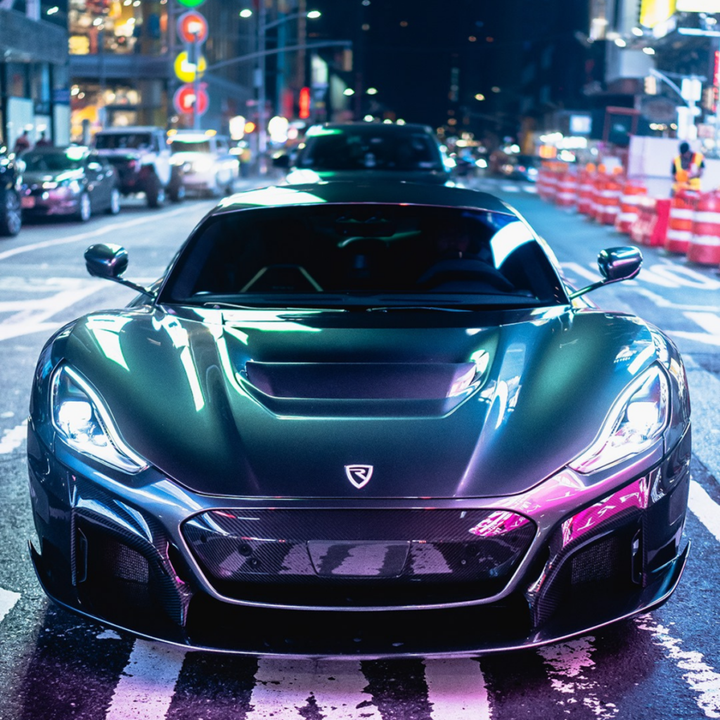 Rimac Bugatti Nevera New York