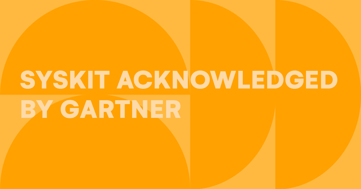 Gartner® Market Guide For SaaS Management Platforms Recognizes Syskit
