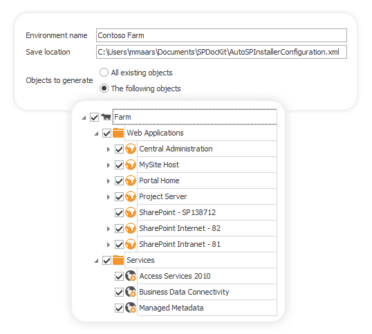 SPDockit Recreate Farm Autoinstaller