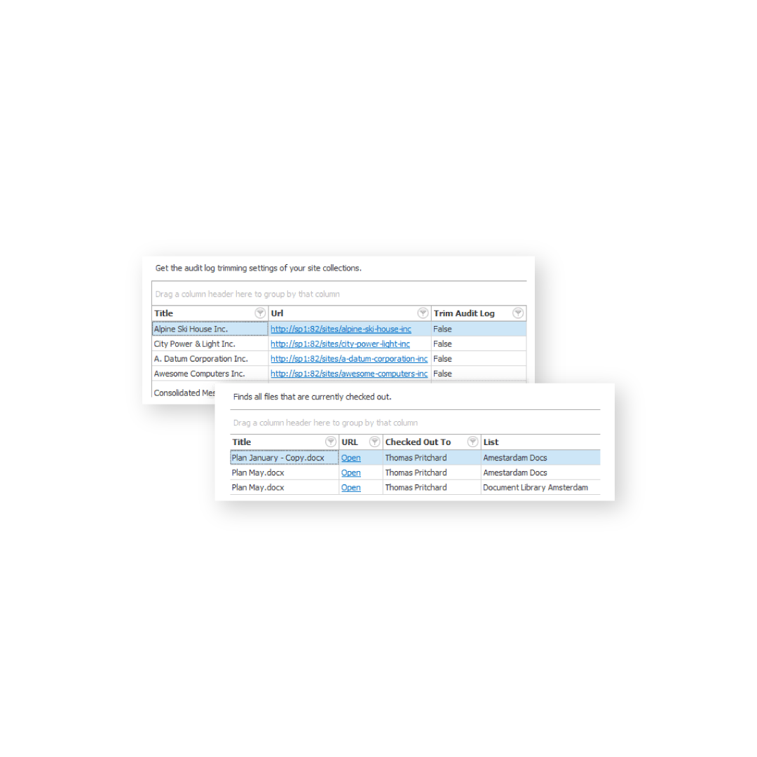 SPDocKit SharePoint queries