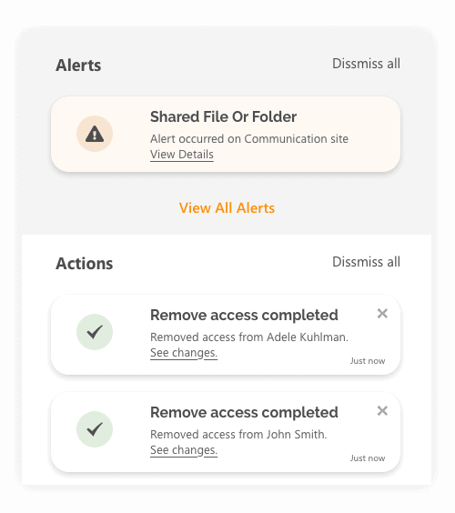 alert notification details