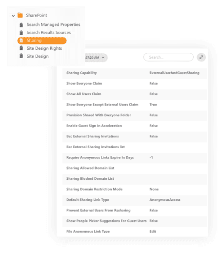 Microsoft 365 Configuration Inventory