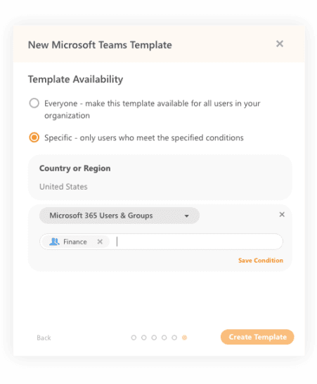 Microsoft Teams Template