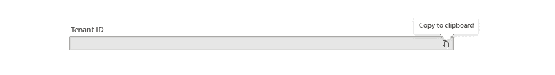 Azure Active Directory admin center Tenant