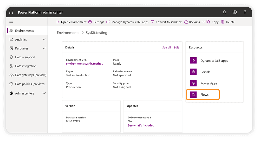 Power automate apps example