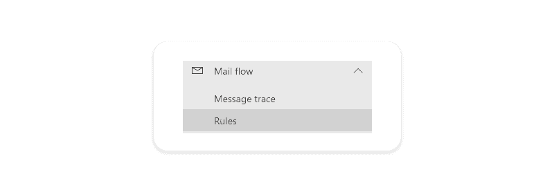 Mail Flow - Rules