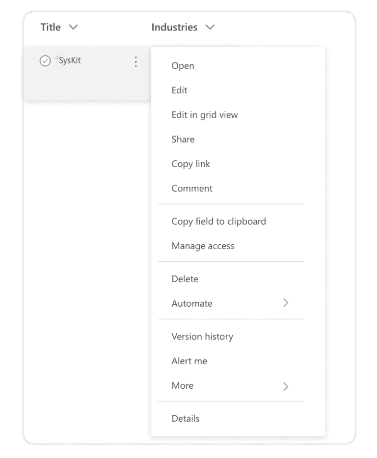 Creating and managing Microsoft Lists: Part 2 - Syskit