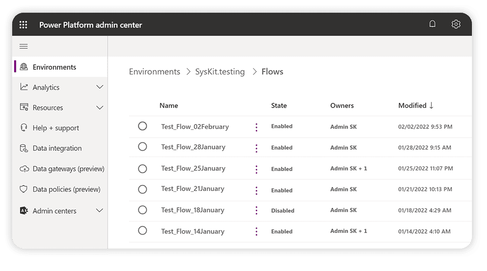 Power automate apps example