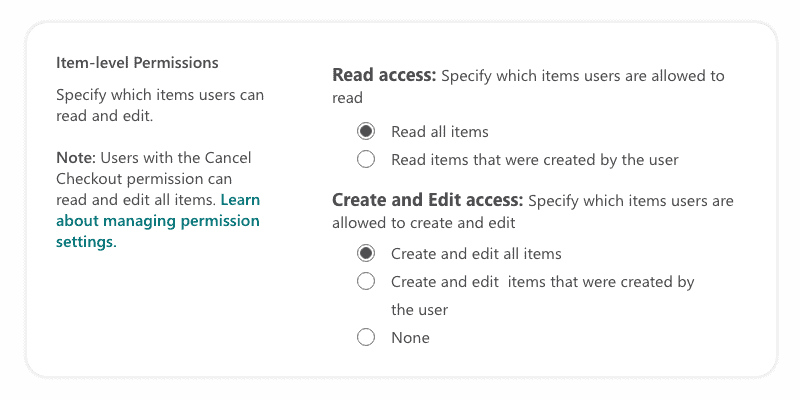 How to change user permissions in Microsoft Lists 