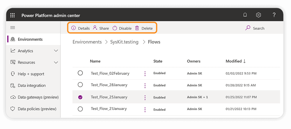 Power automate apps example