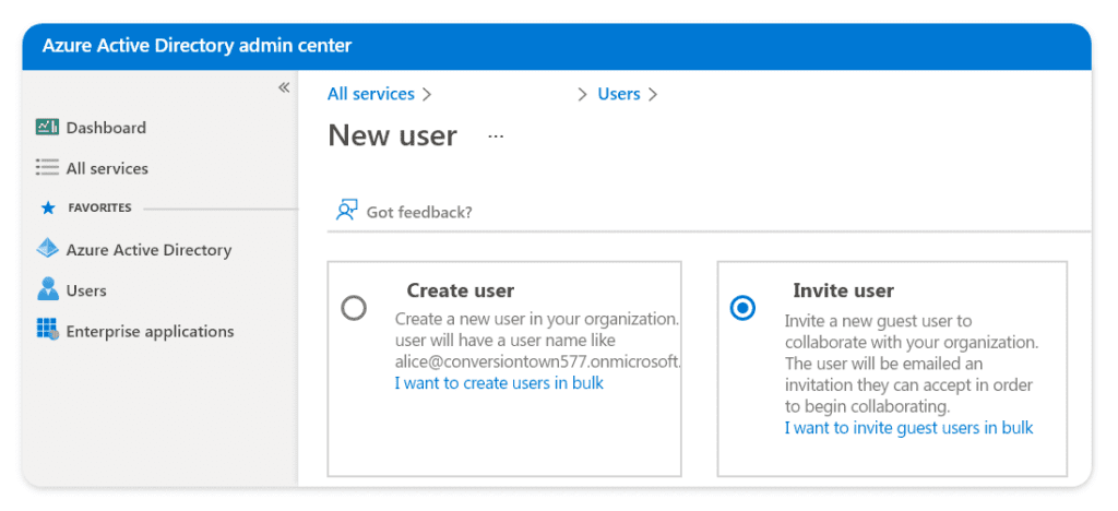 Inviting guest users to Microsoft Teams 